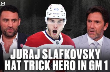 Canadiens Snatch Dramatic Game 1 OT Win Behind Juraj Slavkov's Hat Trick 🔥