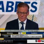 Sabres score four goals in third period, stun Bruins in Game 1