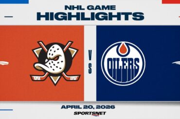 NHL Game 1 Highlights | Ducks vs. Oilers - April 20, 2026