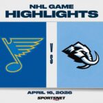 NHL Highlights | Blues vs. Mammoth -  April 16, 2026