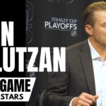 Glen Gulutzan Responds to Marcus Foligno HEADLOCK on Thomas Harley, Blackwell MASSIVE Hit on Trenin