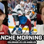 Gabe Landeskog & Cale Makar on What DJ Smith Said, Avs Playoff MINDSET & More Before Game 2 vs Kings