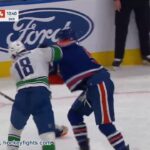 Drew O'Connor vs Connor Murphy | Apr 16, 2026 | Vancouver Canucks at Edmonton Oilers