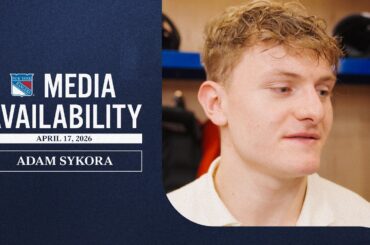 NYR 2026 Exit Day: Adam Sykora Media Availability | April 17, 2026