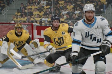 Vegas Golden Knights vs Utah Mammoth - Game 2 NHL Playoffs Full Game Highlights - (NHL 26 Sim)