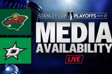 Minnesota Wild @ Dallas Stars Game 2 Post-Game Media Availability