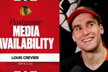 "We wanted to finish on a good note." | Louis Crevier Postgame 4.15.26