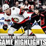 OT THRILLER 🔥 Game 2: Ottawa Senators vs. Carolina Hurricanes | Full Game Highlights | ESPN NHL