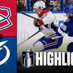 NHL Playoff Highlights | Canadiens vs. Lightning | Game 2 | April 21, 2026
