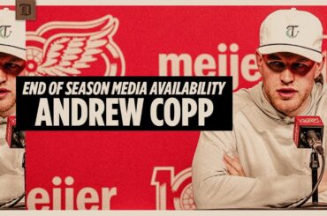 Andrew Copp Detroit Red Wings Season Ending Media | April 17, 2026