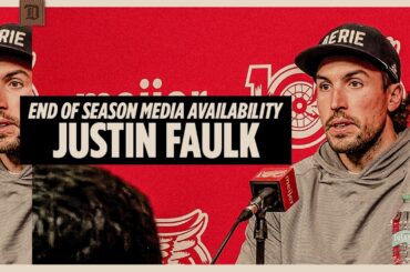 Justin Faulk Detroit Red Wings Season Ending Media | April 17, 2026