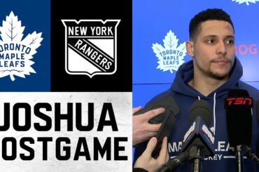 Dakota Joshua | Post Game vs. New York Rangers | March 25, 2026
