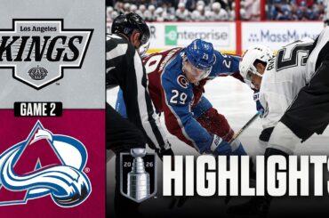 Kings vs. Avalanche | NHL Playoff Highlights | Gm 2 | April 21, 2026