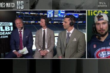 Alexandre Carrier réagit à la grosse victoire du Canadien face au Lightning