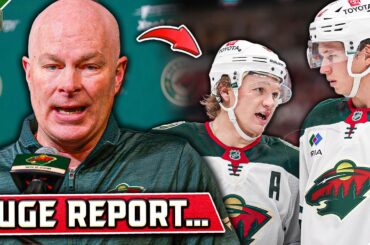 Things are picking up fast for the Wild...