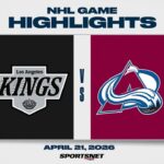NHL Game 2 Highlights | Kings vs. Avalanche - April 21, 2026