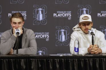 4/20 PHI @ PIT Postgame: Travis Konecny & Porter Martone