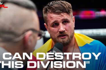 “That’s Why I’m Called King Kong!” | Alexandr Romanov Post-Fight interview | PFL Chicago