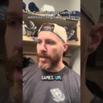 Ian Cole shares what the Mammoth need to do in Game 2 against Vegas