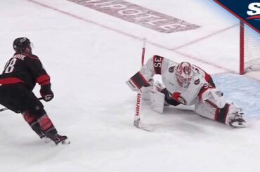Linus Ullmark Stops Penalty Shot After Review Reverses Hurricanes' OT winner