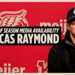 Lucas Raymond Detroit Red Wings Season Ending Media | April 17, 2026