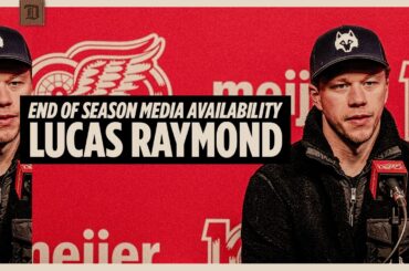 Lucas Raymond Detroit Red Wings Season Ending Media | April 17, 2026