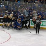Charlie McAvoy Low Hit on Beck Malenstyn Sparks a Fight