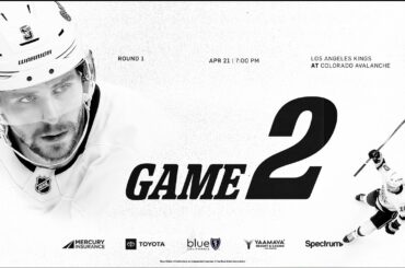 Time to Be Better 💪 | Round 1, Game 2 | LA Kings at Colorado Avalanche | Stanley Cup Playoffs