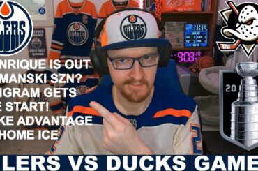 Pre-Game Report: Edmonton Oilers vs Anaheim Ducks | Round 1, Game 2
