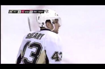 Sheary goes five-hole to pad lead | Penguins @ Capitals