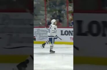 Mitch Marner Cellys Hard After This Snipe Past Sogaard To Tie The Game