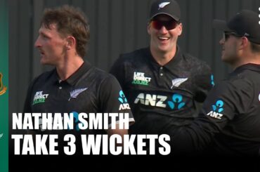 Nathan Smith Take 3 Wickets | Bangladesh vs New Zealand | Match 01 | ODI Series 2026 | M9G1T