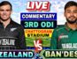 🔴BAN vs NZ 3rd ODI, cricket Scores and Commentary | Bangladesh vs New Zealand 3rd Odi Match