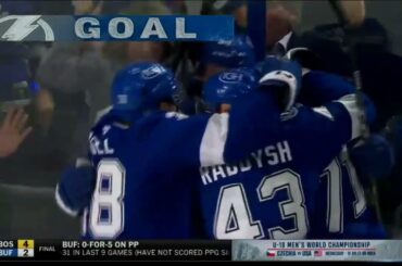 Moser's overtime goal powers Lightning to Game 2 win