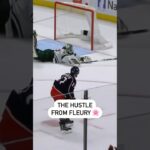 Can’t Help But Admire Fleury’s Determination On This Play 🙌