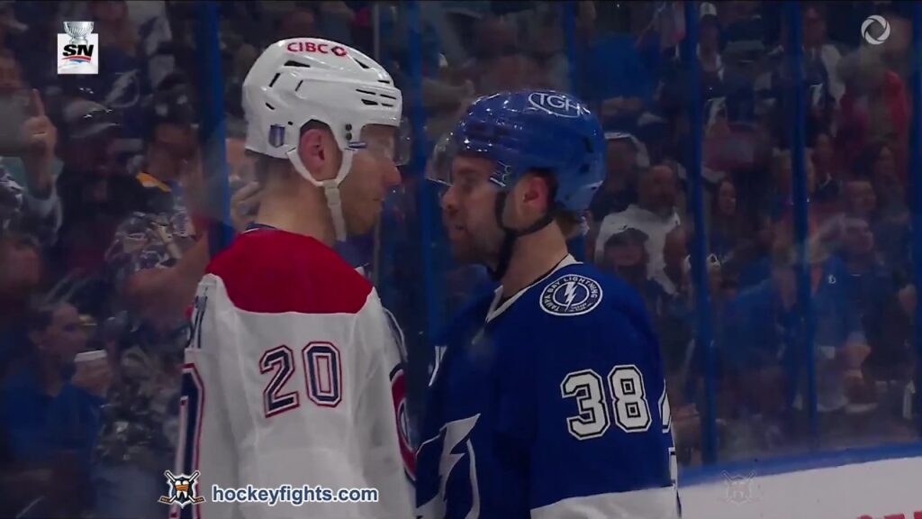 Juraj Slafkovsky vs Brandon Hagel | Apr 21, 2026 | [Montreal Canadiens at Tampa Bay Lightning