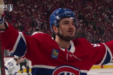 Bell Centre EXPLODES for Texier's early goal in Game 3!