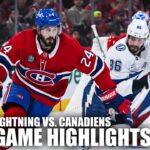 1st Round – Game 3: Tampa Bay Lightning vs. Montreal Canadiens | Full Game Highlights | ESPN NHL