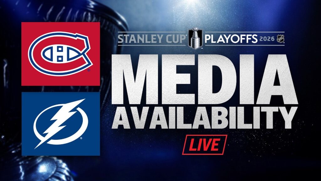 Montreal Canadiens @ Tampa Bay Lightning Game 3 Post-Game Media Availability
