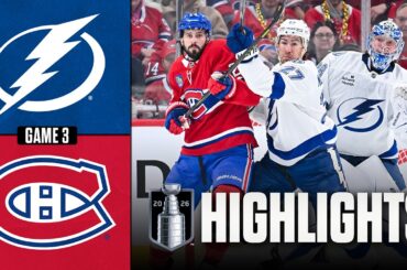 Lightning vs. Canadiens | NHL Playoff Highlights | Game 3 | April 24, 2026