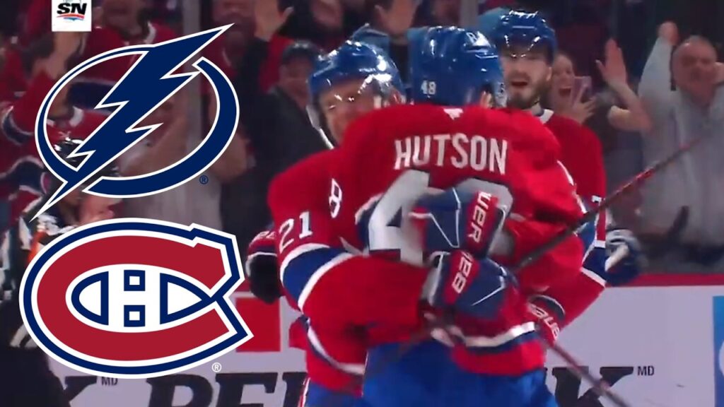 Montreal Canadiens vs Tampa Bay Lightning April 24 26 w/Johnny