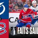 Lightning vs Canadiens, match no 3 | 24/04/26 | Faits saillants