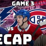 OVERTIME AGAIN | Tampa Bay Lightning LOSE To The Montreal Canadiens In Game 3... | 2026 NHL Playoffs