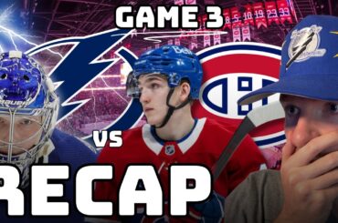OVERTIME AGAIN | Tampa Bay Lightning LOSE To The Montreal Canadiens In Game 3... | 2026 NHL Playoffs