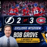 Tampa Bay Lightning vs Montreal Game 3 Recap (3-2 OT Loss) + Bob Grove Interview | NHL & Penguins