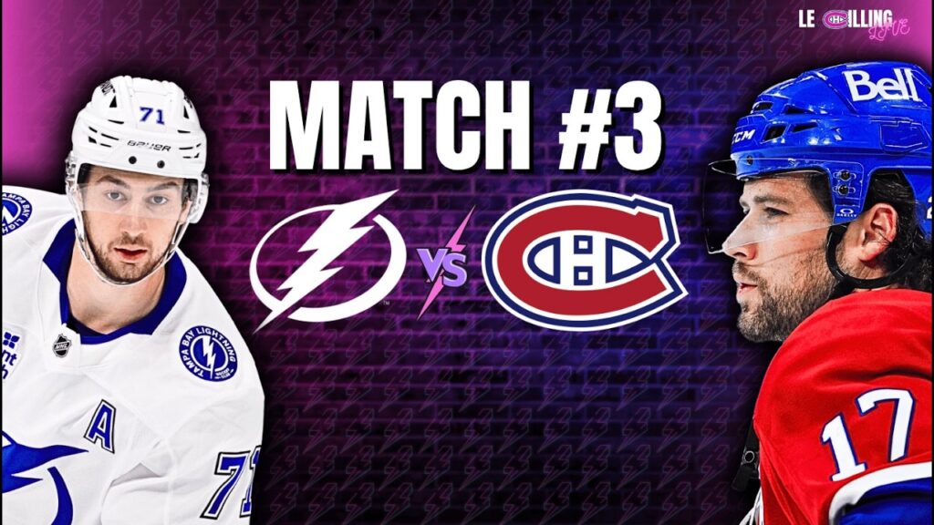 Le CHilling avec ton boy: Lightning VS Canadiens match #3 en direct de L’Oiseau golf!