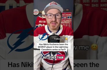 Nikita Kucherov has been TERRIBLE for the Tampa Bay Lightning!!