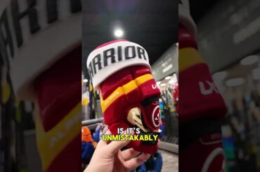 Calgary Flames gloves at The Hockey Shop