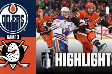 Oilers vs. Ducks | NHL Playoff Highlights | Game 3 | April 24, 2026