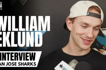 William Eklund Recaps San Jose Sharks "Step in Right Direction" Growth & Goal to Make Playoffs